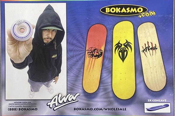 Bokasmo Alva Wheels Postcard